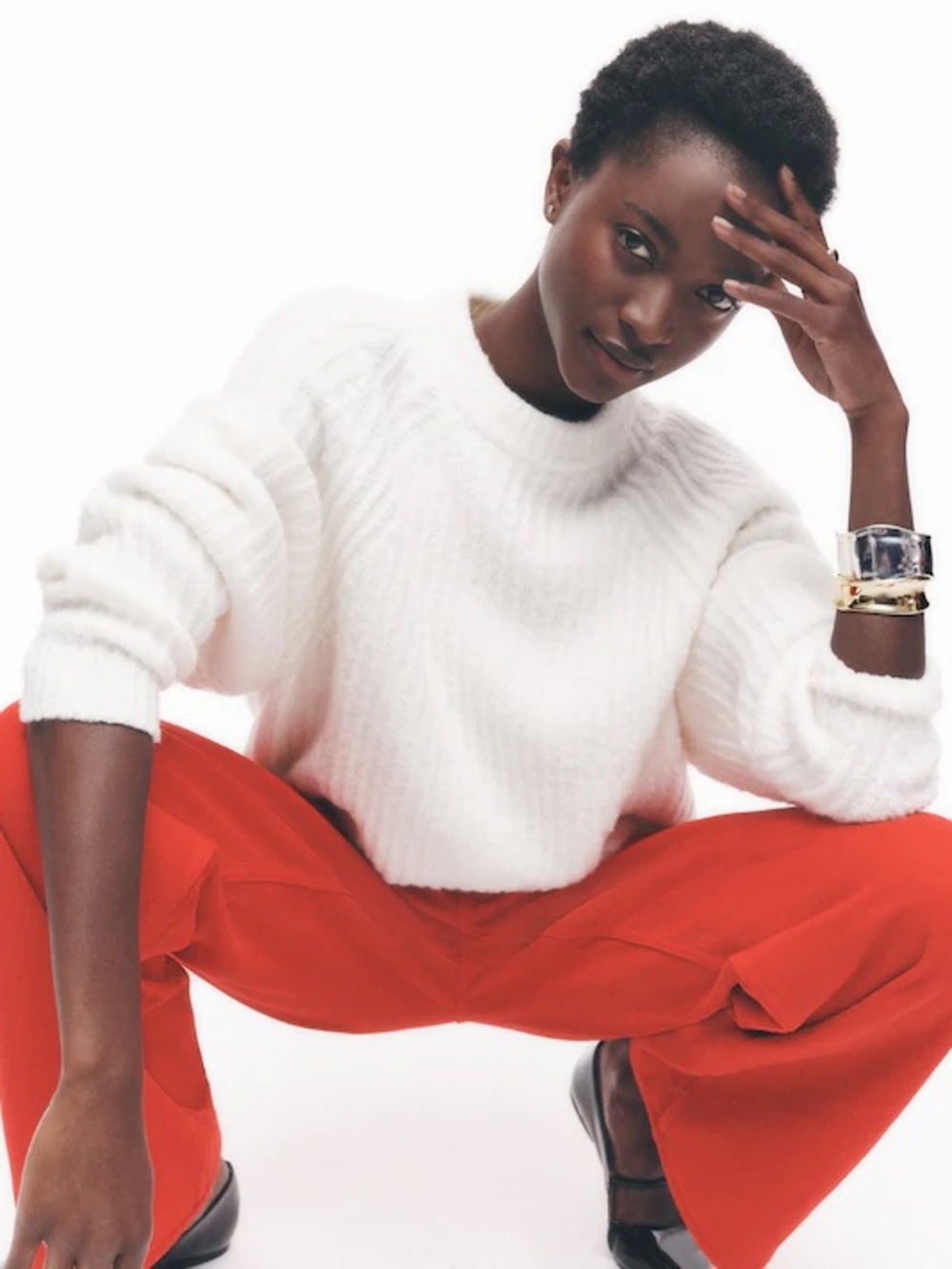 Madewell Ribbed Cotton-Blend Sweater